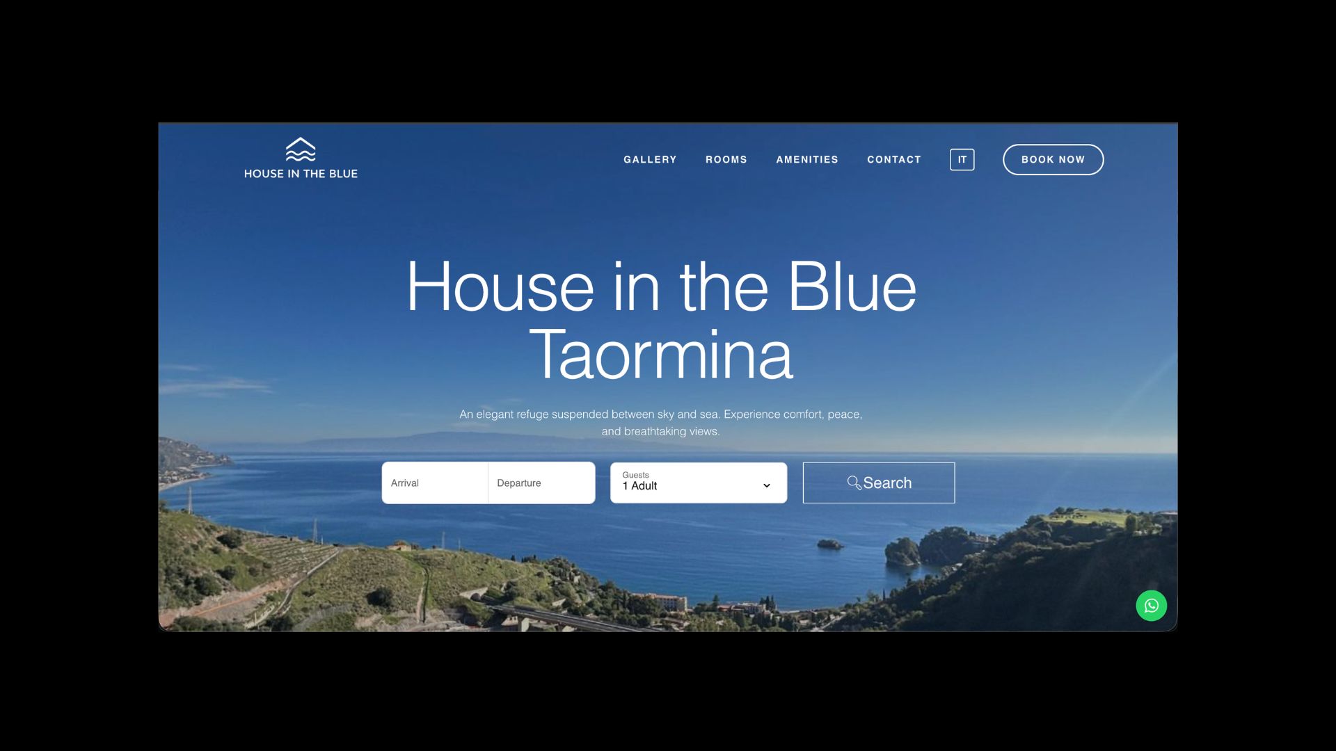 UI UX Design House in the Blue